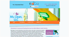 Desktop Screenshot of mscleanjanitorialservices.com